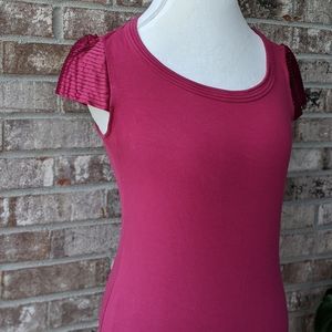THE LIMITED FLOWY PINK TOP